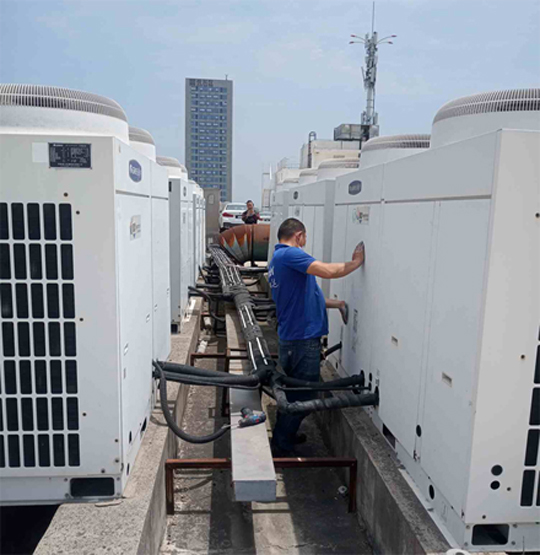 南沙中央空调制热和不制冷系统维修方法